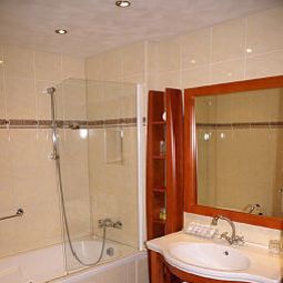 Badezimmer de Vischpoorte Hotel-Apartments Fotos