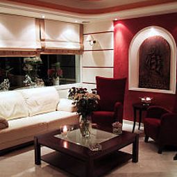 Vista interior Evilion Beach Hotel Fotos