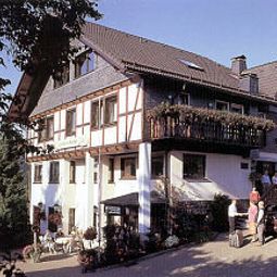 Zur Schönen Aussicht Restaurant Café Pension Hallenberg 