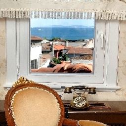 Vista all'interno Darussaade Fotos