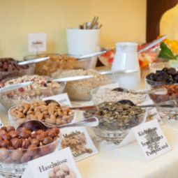 Salle du petit-déjeuner Haus Maria Pension Fotos