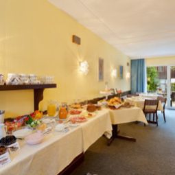 Salle du petit-déjeuner Haus Maria Pension Fotos