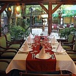Sala colazione nel ristorante Plavi Zamak Fotos