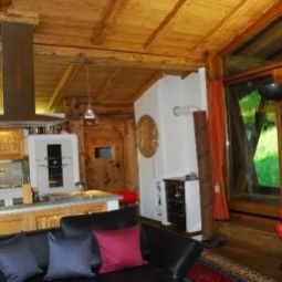 Interior view Luxus Chalet Mühlermoos Hütte Fotos