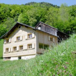 Berggut Boden Hütte Schnepfau 