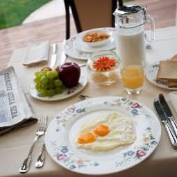 Sala colazione nel ristorante Villa Giorgia Albergo in collina Fotos