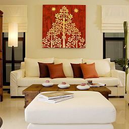 Vista all'interno Two Villas Holiday Oriental Layan Beach Fotos