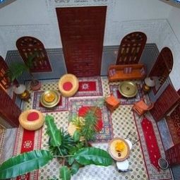Vista all'interno Riad A La Belle Etoile Rabat Salé médina Fotos