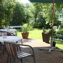 Terraza Bauernhof Gästehaus Kordes-Zellermair Fotos