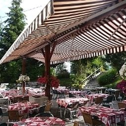 Terrace Auberge des Montauds Logis Fotos