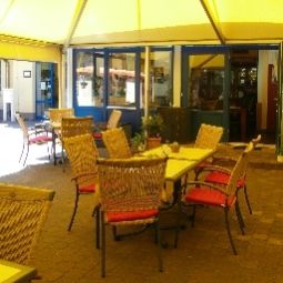 Терраса Heideperle Pension Fotos