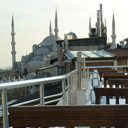 Taras ARES HOTEL SULTANAHMET Special Fotos