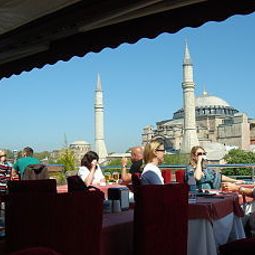 Taras ARES HOTEL SULTANAHMET Special Fotos