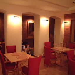 Salle du petit-déjeuner Bambino Garni Fotos