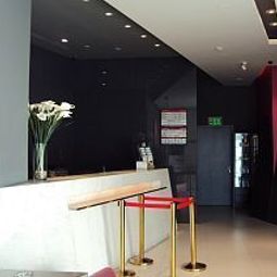 Холл Jin Jiang Inn Xiangzhou Qinglv Middel Road Fotos