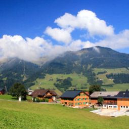 Vista esterna Bauernhof Haus Burtscher/Bildstock Fotos