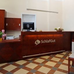 Reception SchlafGut AppartementHotel Fotos