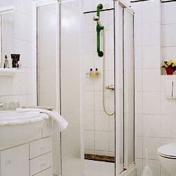 Camera da bagno Am Steendamm Landgasthaus Fotos