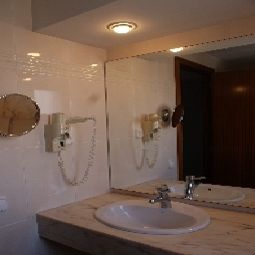 Badezimmer D´Es Trajo Hostal Fotos