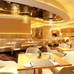 Salle du petit-déjeuner située dans le restaurant Hotel Nikko Shanghai Fotos
