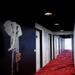 Vista interior citizenM Glasgow Fotos
