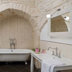 Camera da bagno Le Alcove Resort nei Trulli Fotos