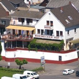 Außenansicht Rheinecker Hof Restaurant Cafe Fotos