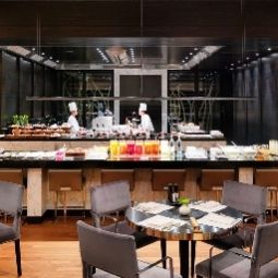 Зал для завтрака Hyatt Regency Düsseldorf Fotos