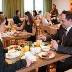 Sala de desayuno Ausbildungshotel Bildungsblick BFW München Fotos