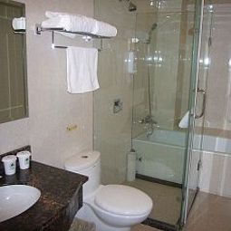 Badezimmer Green Tree Inn Intl Education Park Shi Hu Hotel Fotos