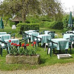 Jardin Auberge de la ferme des aulnettes Logis Fotos