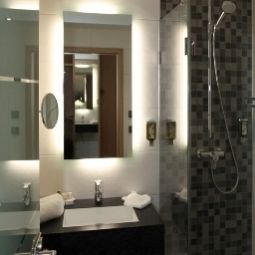 Badezimmer ARTHOTEL Kiebitzberg Fotos