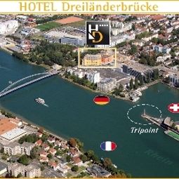 Dreiländerbrücke Weil am Rhein Baden-Württemberg