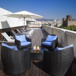 Terrasse K+K Hotel Picasso Fotos