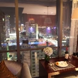 Business-Zimmer Han's Hotel & Apartment Ningbo YinYi World Center Fotos