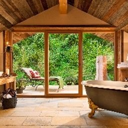 Badezimmer BollAnt´s Heimatlodges Fotos