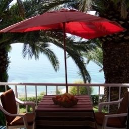 Terrasse Beach Villa Bozikovic Fotos