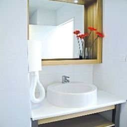 Camera da bagno Park & Suites Elégance Montpellier Millénaire Residence de Tourisme Fotos