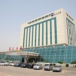 Vista esterna Lantian Airport Hotel Fotos