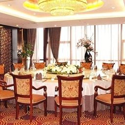 Sala colazione nel ristorante Binfen Wuzhou Hotel Fotos