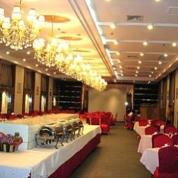 Frühstücksraum im Restaurant Weidaoyuan Jiarun Hotel Fotos