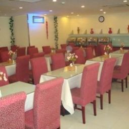 Sala colazione nel ristorante Hanting Express Hubei Road Fotos