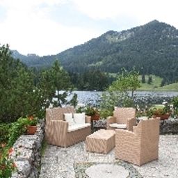 Terrasse Arabella Alpenhotel am Spitzingsee Fotos