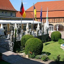 Terrasse Schloß Michelfeld Fotos