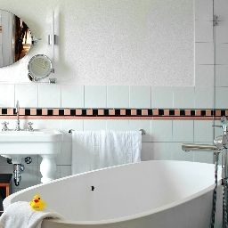 Camera da bagno Art Deco Hotel Montana Fotos