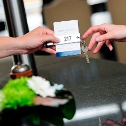 Ресепшен Amrath Hotel Born – Sittard Thermen Fotos