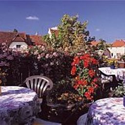 Терраса City Partner Hotel Merian Fotos