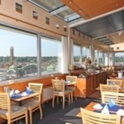 Salle du petit-déjeuner Metropol Garni Fotos