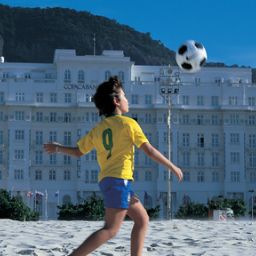 Widok z hotelu Copacabana Palace Fotos