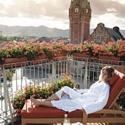 Terraza Best Western Grand Hotel Bristol Fotos